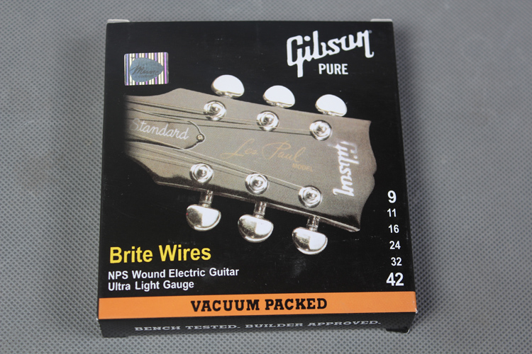 Gibson Brite Wire NPS 9-42 原装电吉他琴弦 吉他琴弦